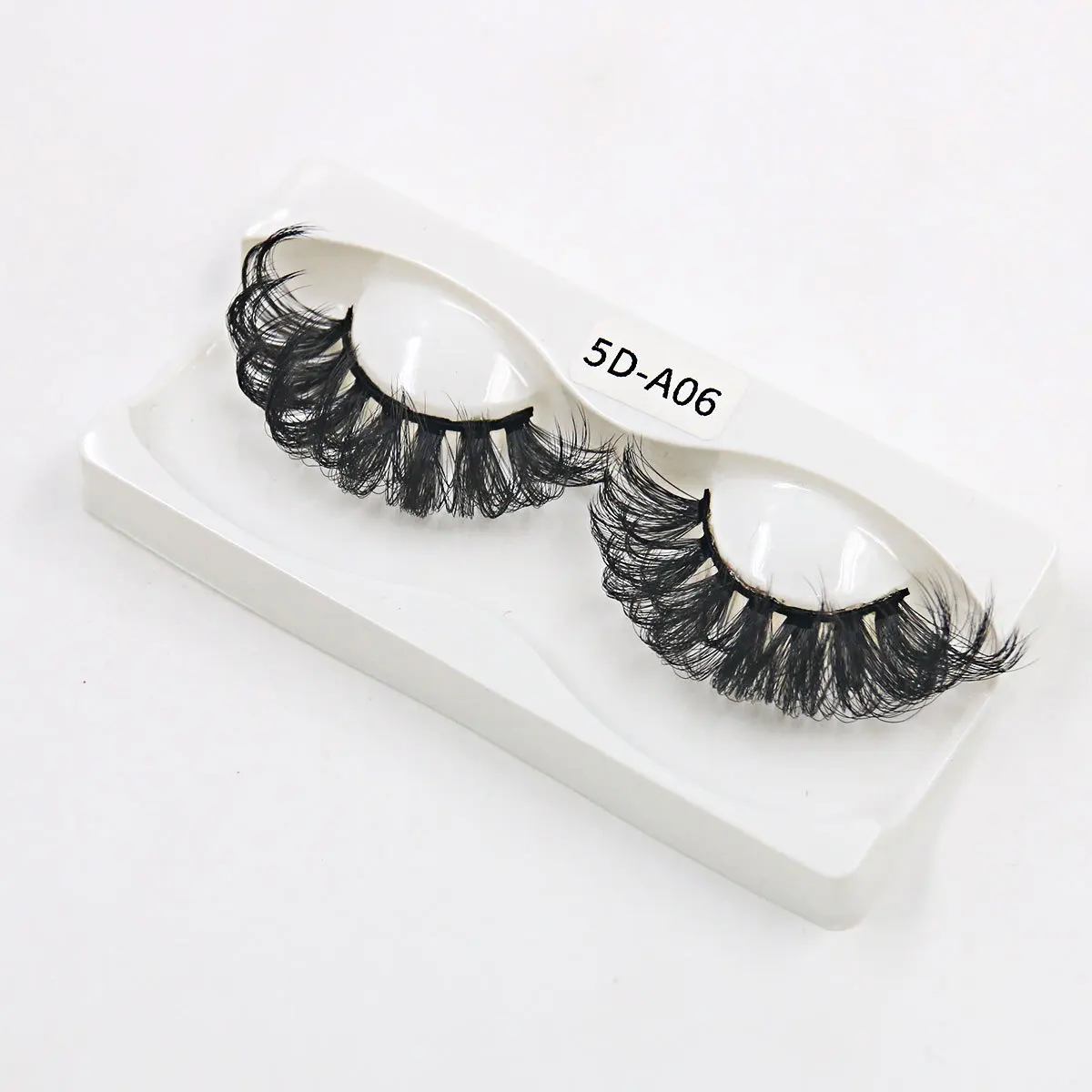 25mm faux mink eyelash 5D Synthetic eyelashes Dramatic Fake Lashes Makeup Extension Eyelashes