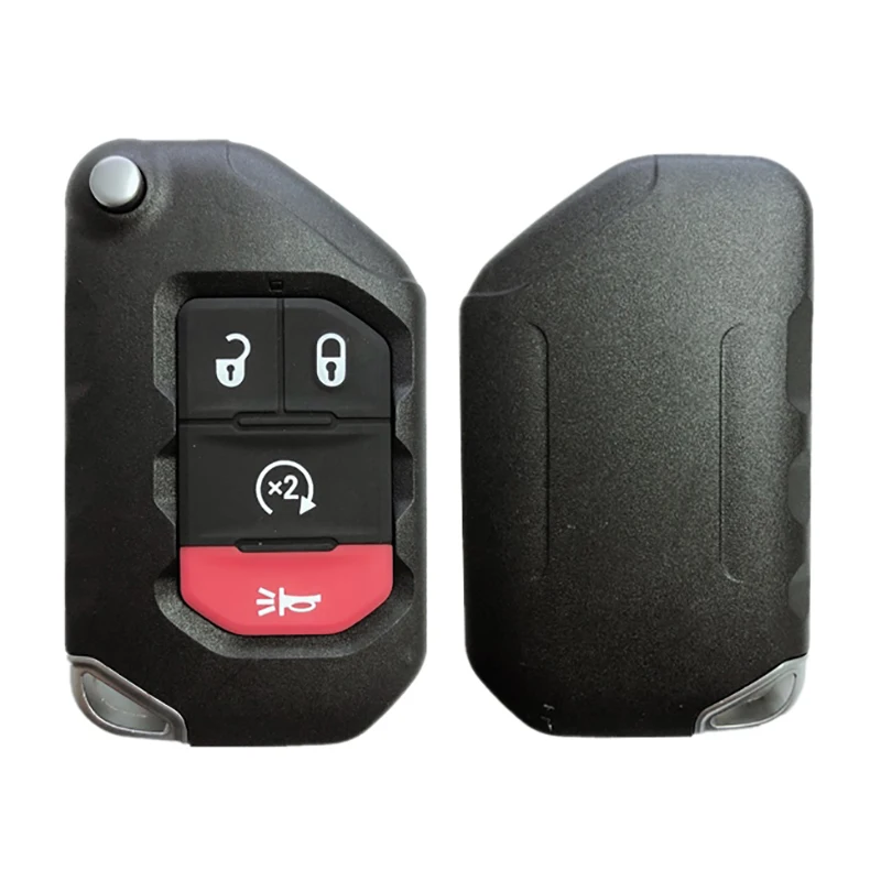 

CN086041 For Jeep Wrangler 2018+Smart Flip Fob 433MHz 4A Chip FCCID: OHT1130261 / 68416784AA-001 Keyless Remote