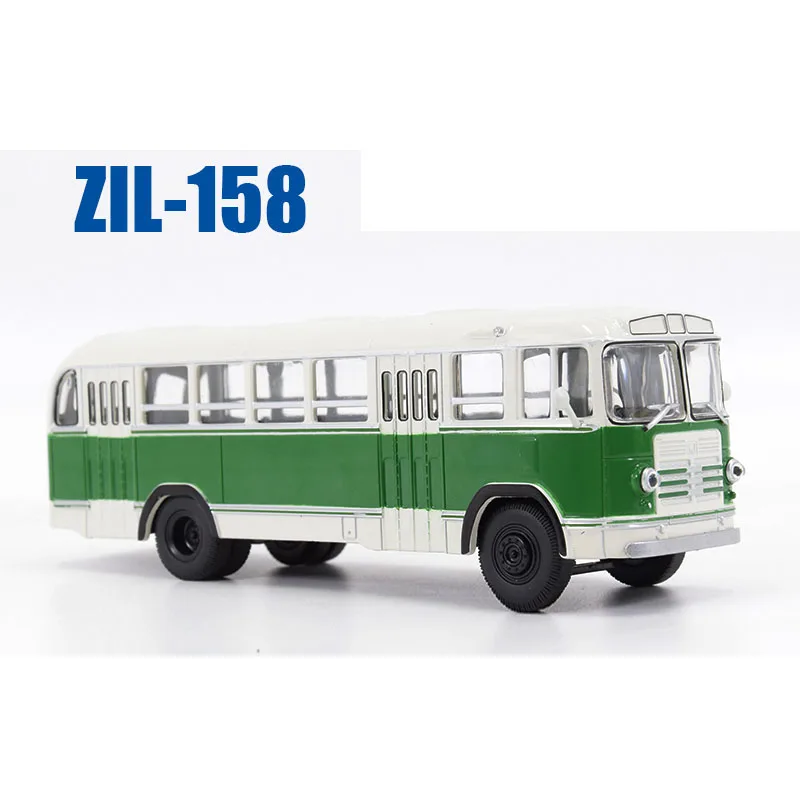 

Diecast 1/43 Former Soviet Union Russia Gill ZIL-158 Alloy Bus Model Classic Collection Decoration Gift Toys for Boys Display