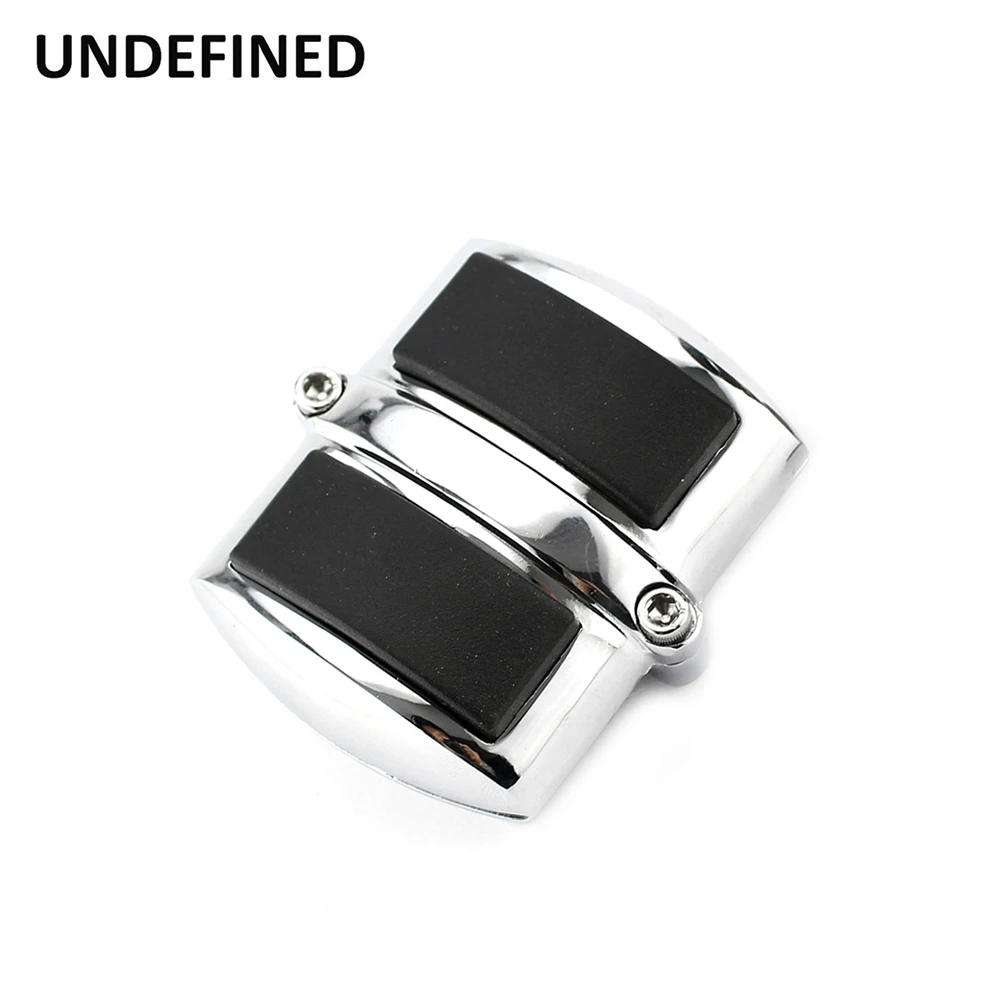 Chrome Brake Pedal Pad Heel Shift Cover For Suzuki Intruder VL800 2001-2004 1500 VZ Boulevard M50 C50 C90 Marauder 800 2002-2009
