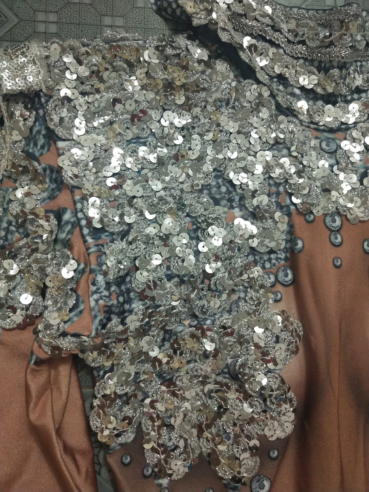 Strass scintillants paillettes gland body frange danse Costume Sexy Club chanteur Performance scène porter tenue de fête d'anniversaire