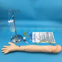 Human Venous Puncture Infusion Intramuscular Injection Training Arm  Nurse Blood Drawing Model