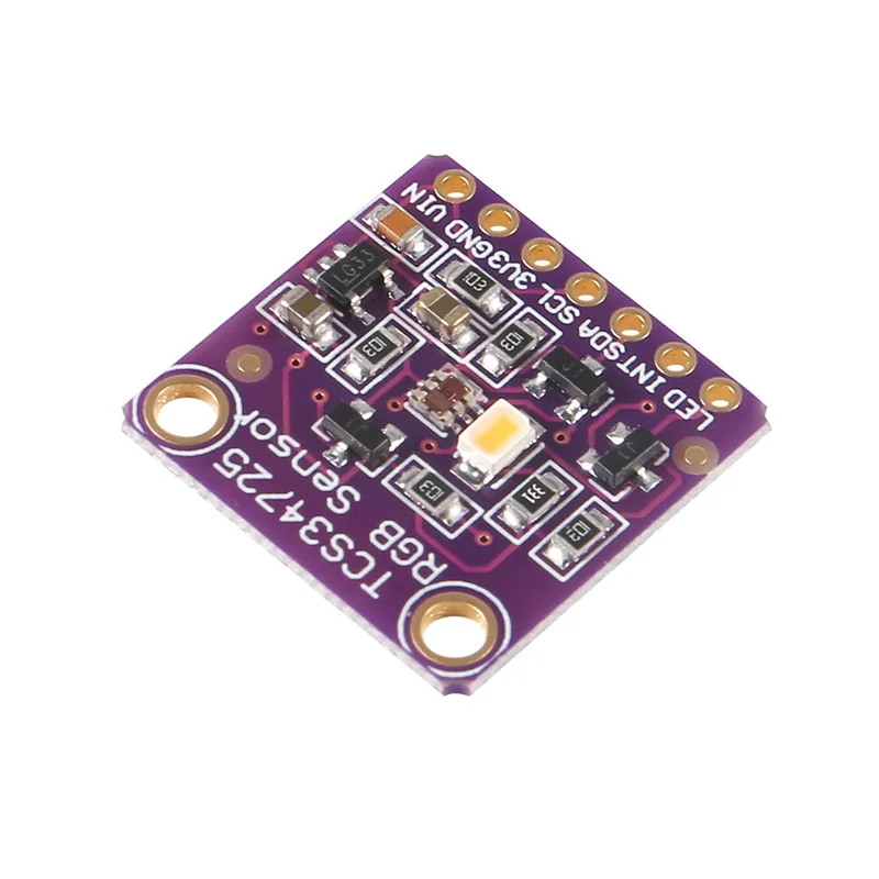 Nieuwe 34725 TCS34725 Modules Boord Hoge Kwaliteit Kleur Sensor Rgb Kleur Sensor Development Board Module
