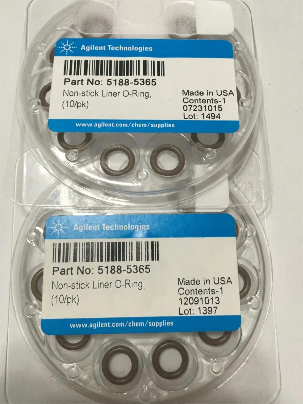 FOR Agilent O-Ring 5188-5365 5190-2269 10Pcs/Pack Inlet Liner Seal Ring Original