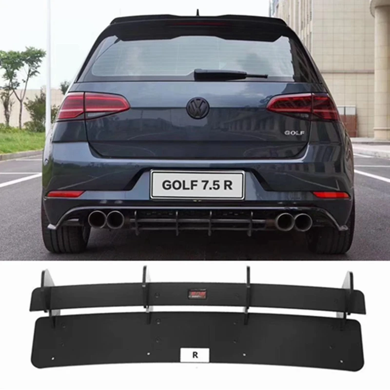 

Diffuser for Volkswagen GOLF 7 / 7.5 VII MK7 / 7.5 MK VII R Series hatchback pre-replacement rear bumper diffuser