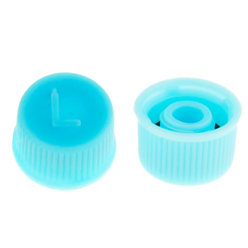 2pcs Car Air Conditioning R134a Charging Service High/Low Side Port Caps for Toyota Honda Nissan Ford for vw Etc Car  cessories