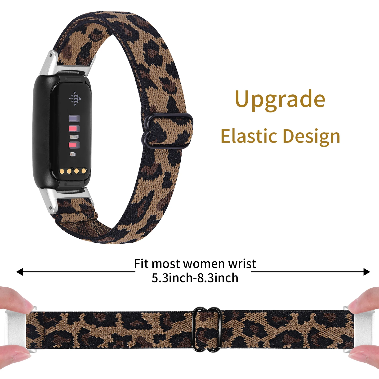 For Fitbit Luxe Strap Elastic Nylon Smart Bracelet Replacement Wristband band Women Men Watch Strap for fitbit luxe accessories