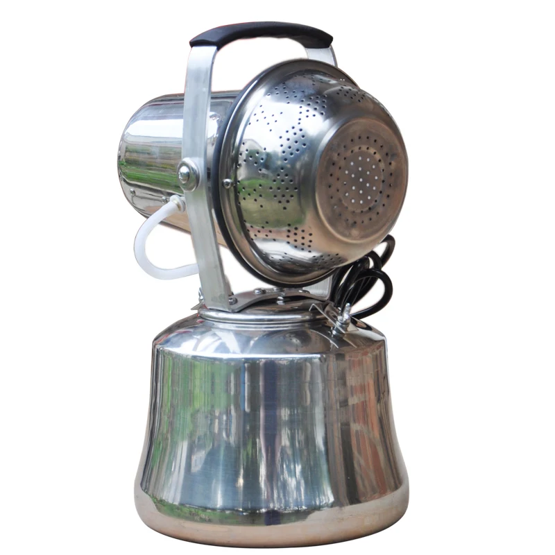 220V Agricultural electric ULV Fogger stainless steel atomizer nebulizer Mosquito killer disinfector Drug sprayer 5.5L 1200W