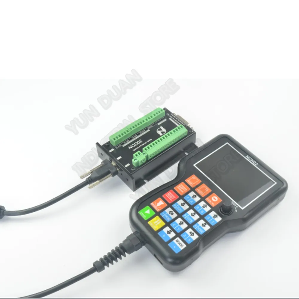 5 Axis Handheld Offline CNC Motion Controller G Code USB  Handle Remote Button Control MPG For Stepper Servo Motor CNC Engraving