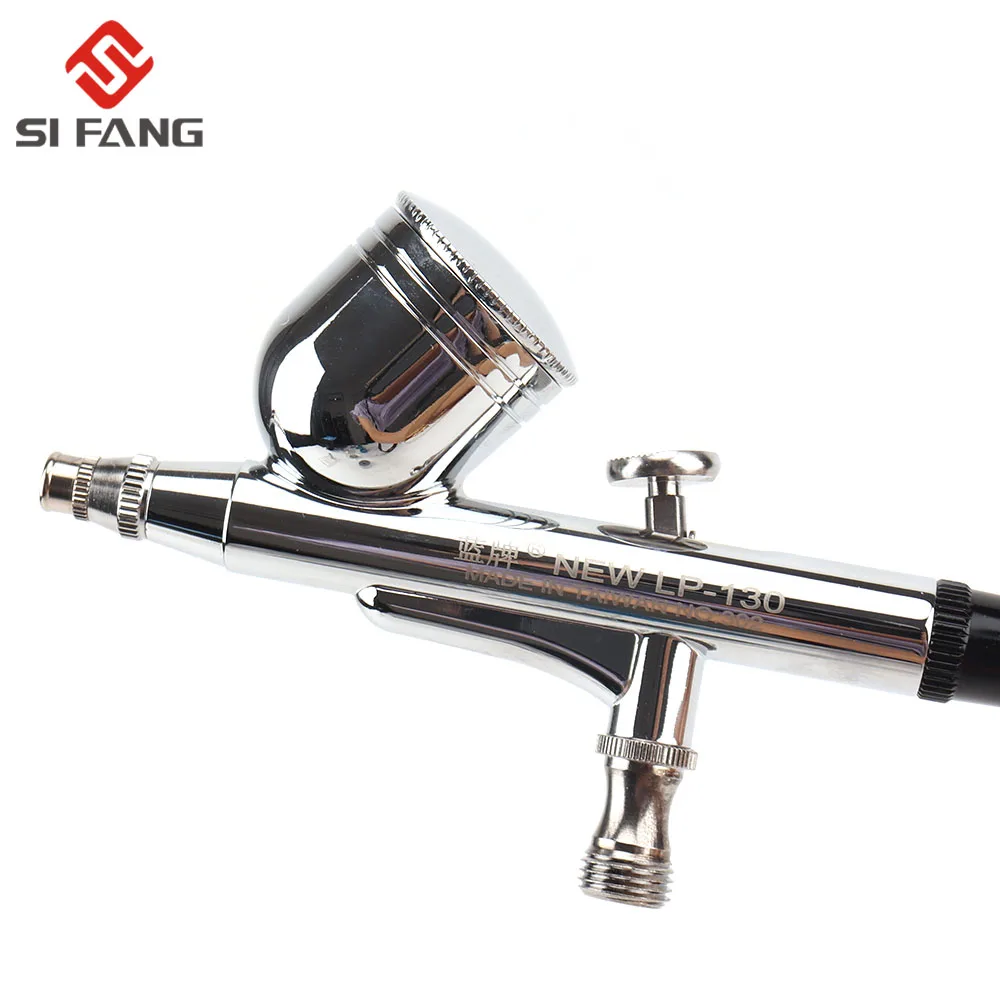 Dual Action Airbrush Set Gravity Feed Airbrush Kit For Cake Model Painting Makeup Tattoo DIY Tools with 0.2mm 0.3mm 0.5mm Nozzle