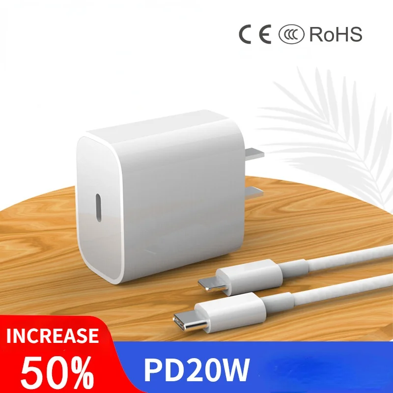 Usb C EU US Plug 20W Pd Charger For apple Iphone 13 PRO MAX 11 12 Fast Charger Type C For Xiaomi mi 11 Quick Charging adapter