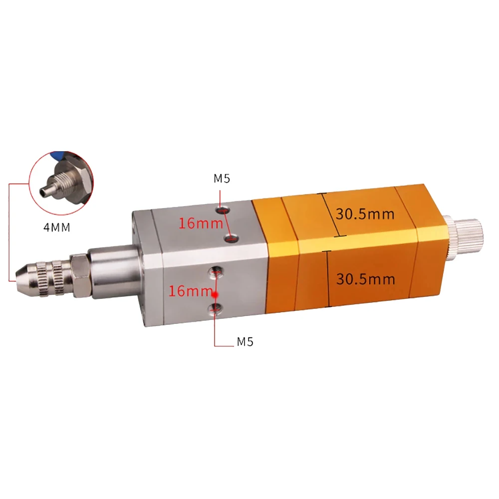 MY-3131 UV Dispensing Valve Anti-drip Silicone Valve Suck Back Epoxy Silicone Resin Glue Pneumatic Precision Dispensing Valve