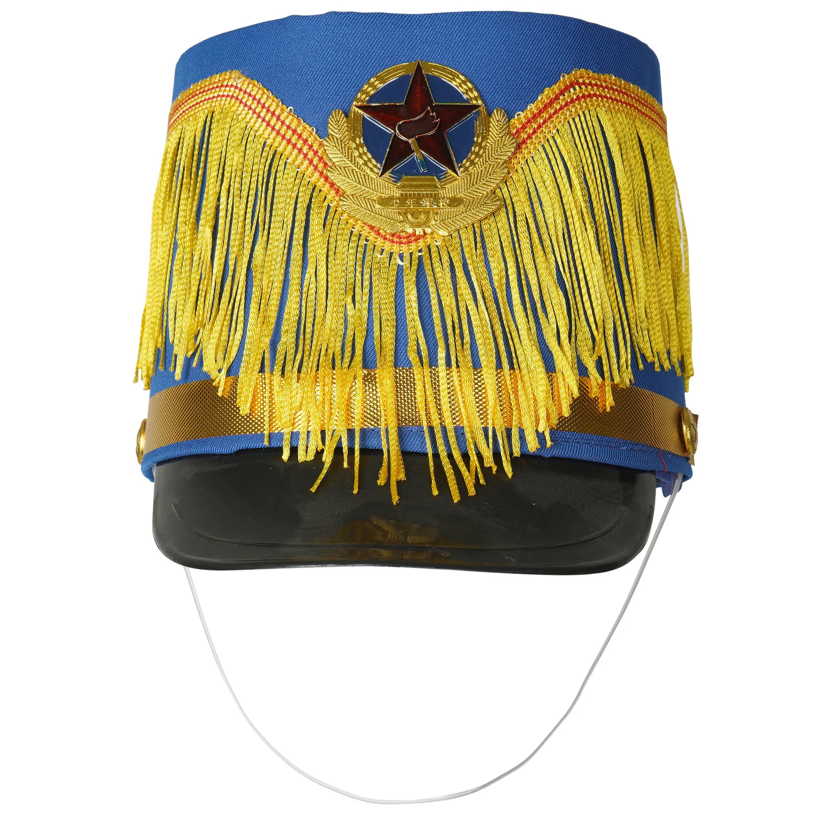 Sombrero de soldado para niños y niñas, sombrero de cabeza de tambor, accesorios de disfraz de Cascanueces, gorra de Cosplay de Halloween para actuación en escenario