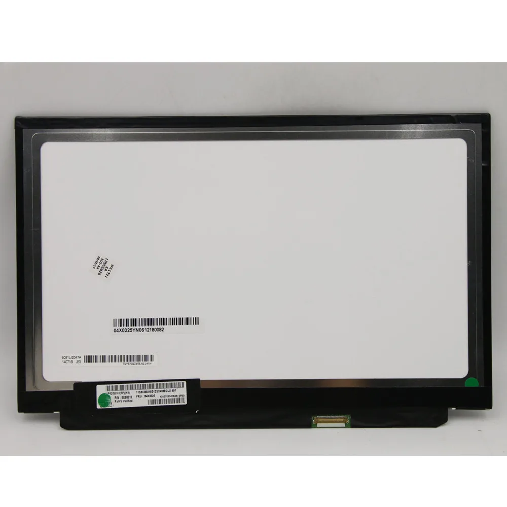 Applicable to Lenovo Thinkpad X240 X250 X260 X270 A275 X280 A285  Laptop LED IPS HD LCD Screen 04X0433 00HN889 04X0325 01EN365