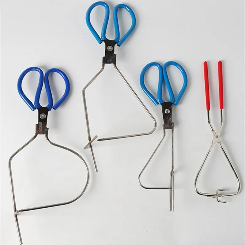 Pottery Tools Stainless Steel Mud Carving Pliers Dip Glaze Clamp DIY Ceramic Crafts Dip Glazed Ceramic Clay Clamp