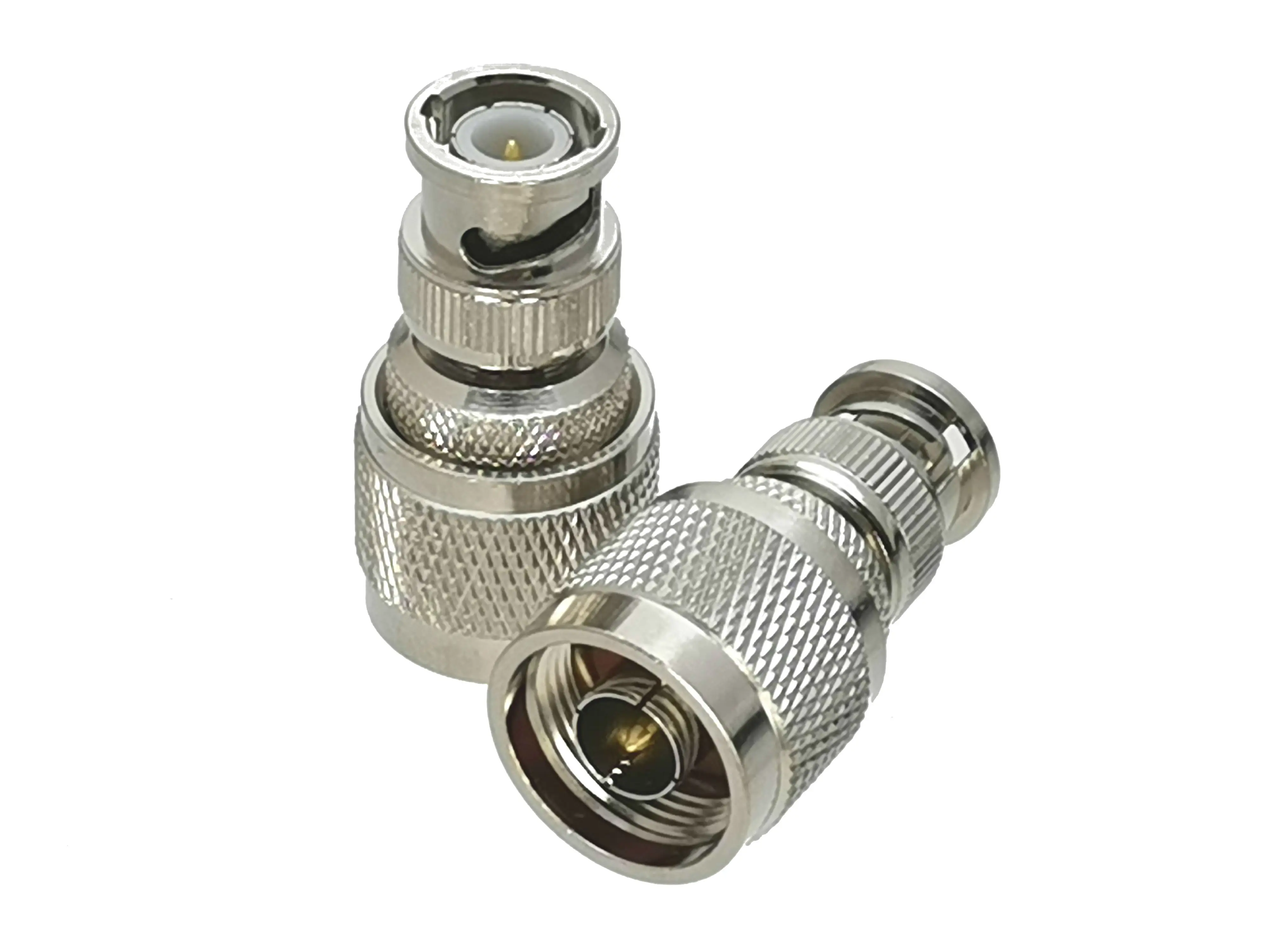 1Pcs Bnc Naar N Male Plug & Vrouwelijke Jack Rf Coax Adapter Connector Test Converter Messing