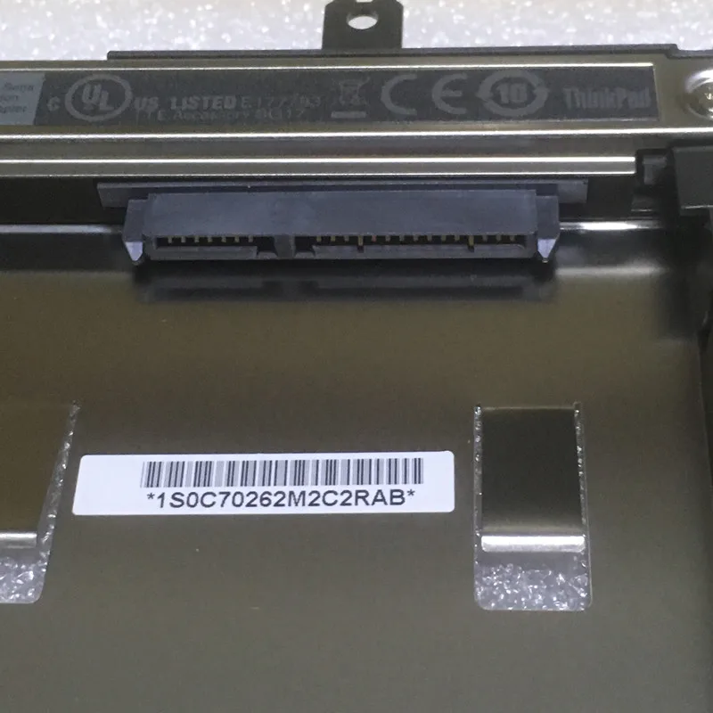 Hard Disk ชั้นวางออกแบบสำหรับ Lenovo Thinkpad T440P T540 W540 W541 Optical Drive Bay Sataiii รองรับ SSD Hard Disk ชั้นวาง