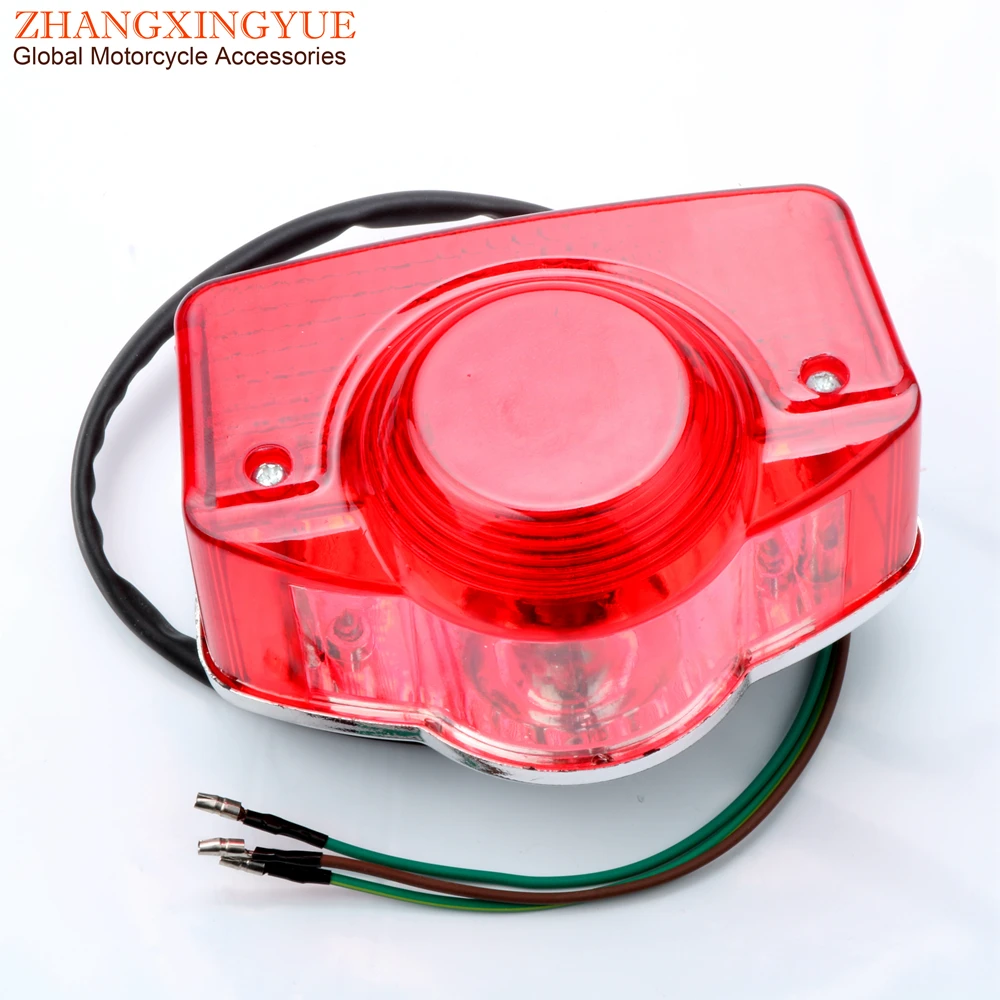 Motorcycle taillight assembly for Honda C70 CL70 CL90 CT90 S90 CB100 CL100 CB125 CB175 CL125 SS125 CL175 33701 33700