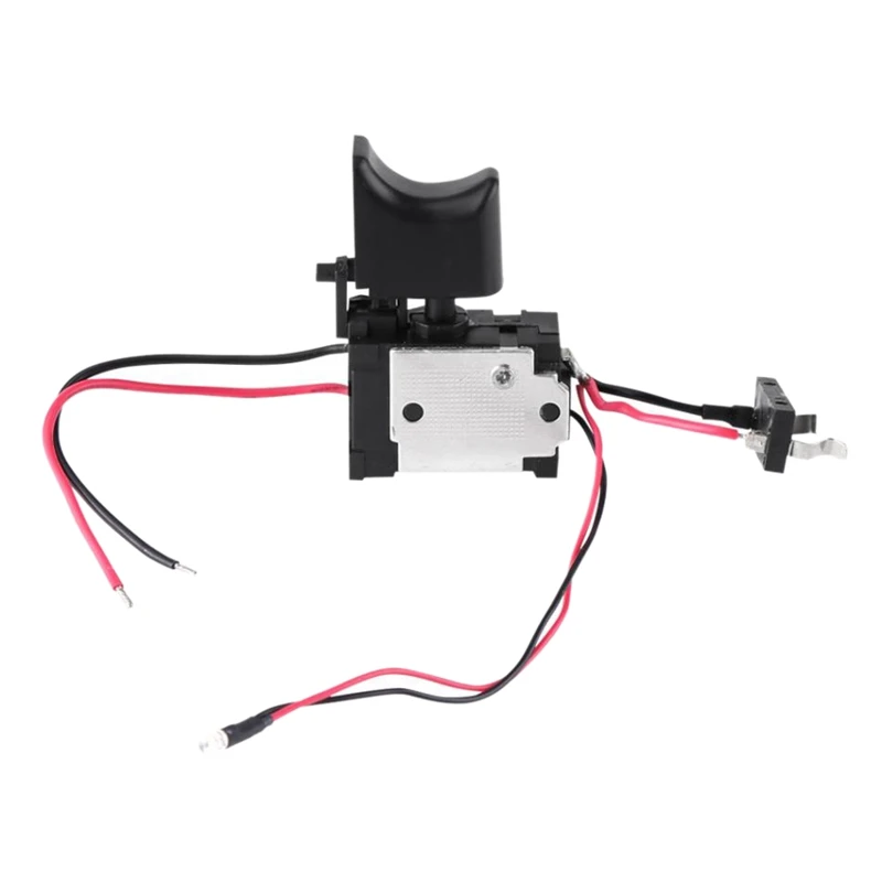 7.2 V - 24 V batteria al litio trapano avvitatore a batteria interruttore di controllo della velocità interruttore di innesco con piccola luce