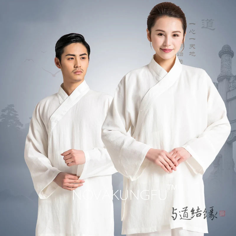 

Wudang Tai Chi Uniform, Hanfu Short Style, Unisex Practice Outfit, Kung Fu Performance Tai Chi Clothing