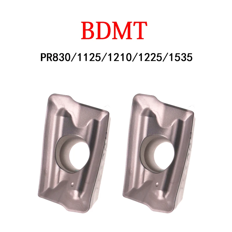 BDMT11T308ER BDMT070304 BDMT11T308 BDMT11T304ER ER JS JT PR1535 PR1125 BDMT Original Carbide Milling Inserts CNC Lathe Machine