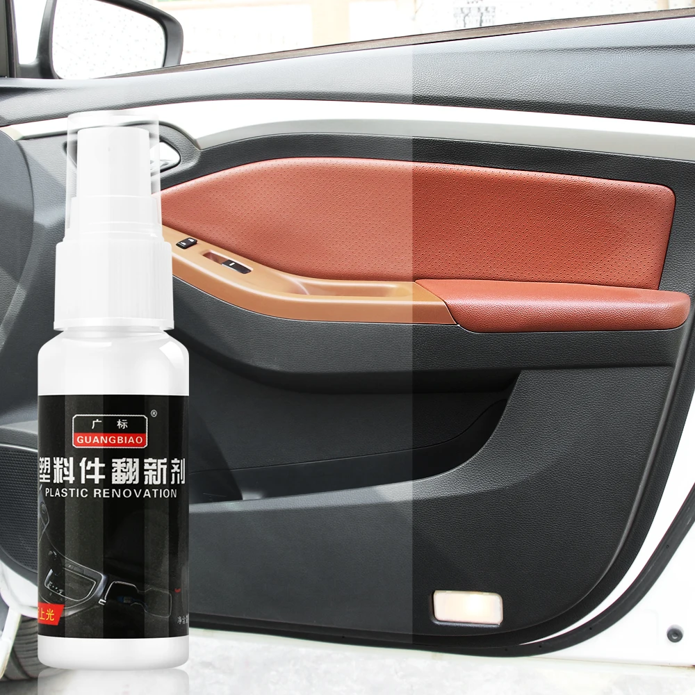 30ml Car Interior Plastic Parts Retreading Agent Wax For audi a3 8v 8p a4 A5 A6 A7 Q2 q3 Q5 Q7 b6 b7 b8 c6 c7 Avant