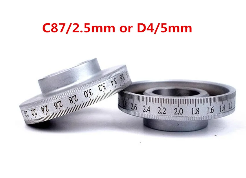 1PC Milling Machine Part Dial Calibration Loop C87/2.5mm D4/5mm For CNC Bridgeport Mill Tool