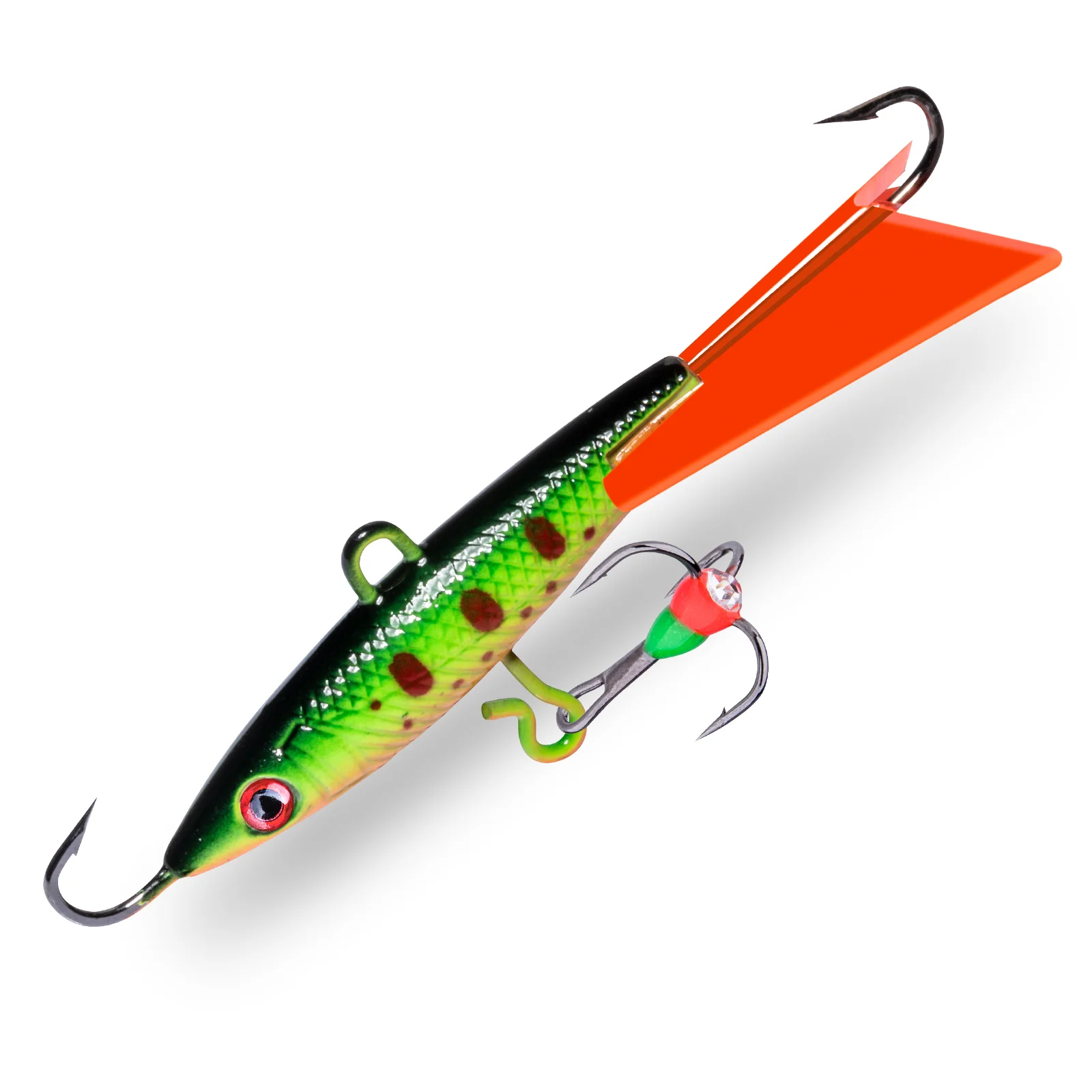 

Goture Winter Ice Fishing Lure 7cm 14.5g Sinking Jigging Balancer Hard Bait Tackle