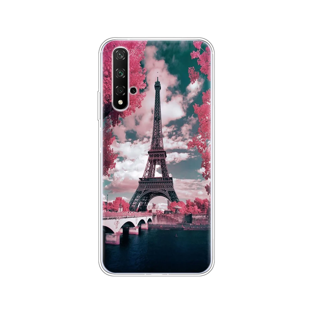 case on Honor 20 Case Silicone Back Cover Phone Case For Huawei Honor 20 Pro Lite Honor20 YAL-L21 YAL-L41 Luxury Cartoon