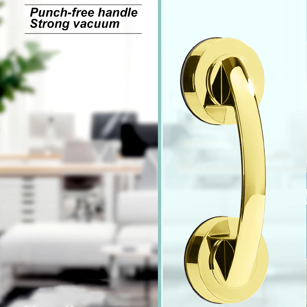 Helping Handle Anti Slip Support Toilet Bathroom Safe Grab Bar Handle Vacuum Sucker Suction Cup Handrail For Kitchen Bathroom