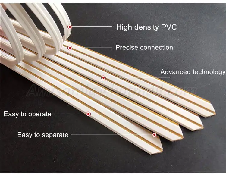 Link 50 pcs /carton Creasing Matrix PVC Material