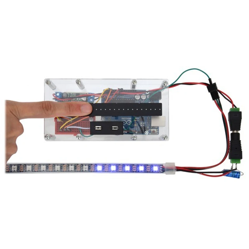 FSLP sensor  Force Sensing Linear Potentiometer  Measures position and pressu re simultaneously Robotic compatiblefor arduino