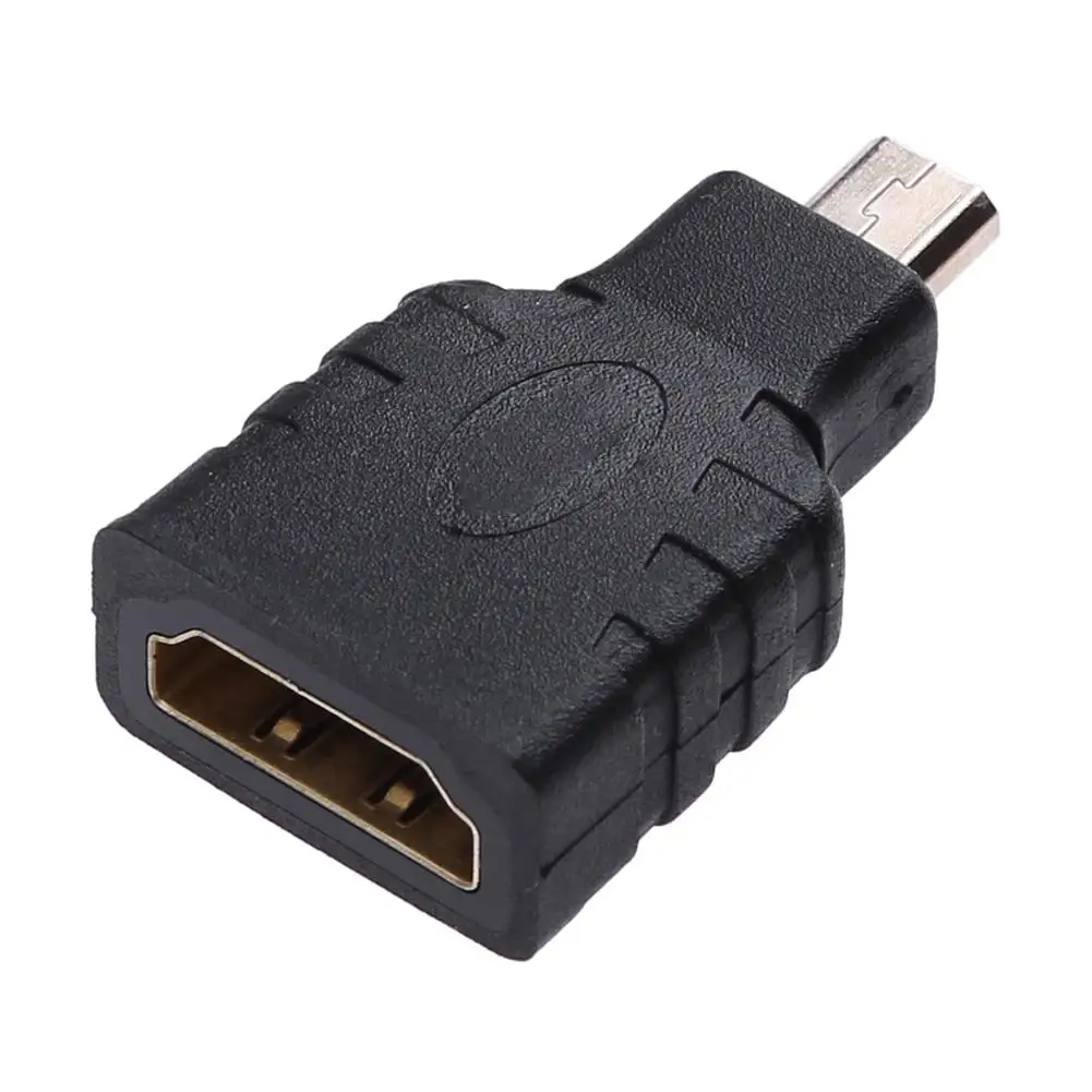 Micro HDMI-compatible Female to HDMI-compatible Male Adapter Connector Converter for Android TV Tablet Phone