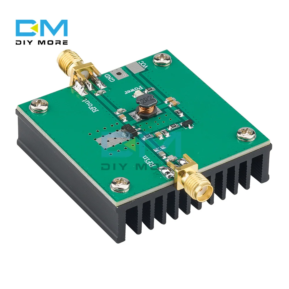 Imagem -04 - Amplificador de Poder do rf 433mhz 5w 0.1w Entrou 0.1w Output 5.0w.7.2v o