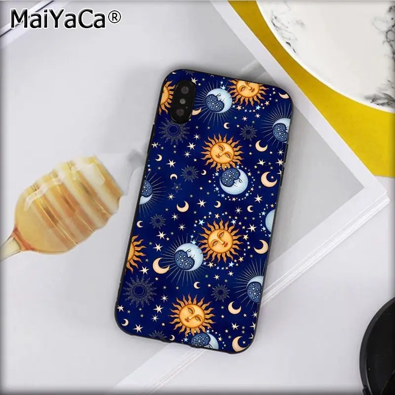 MaiYaCa Tangled princess sun moon Phone Cover for Apple iphone 11 pro 8 7 66S Plus X XS MAX 5S SE XR Cases fundas