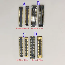 2Pcs Lcd Display Screen Flex FPC Connector Plug On Board For Samsung Galaxy A30 A305 A305F A50 A505 A50S A507 A507F 34 40 Pin