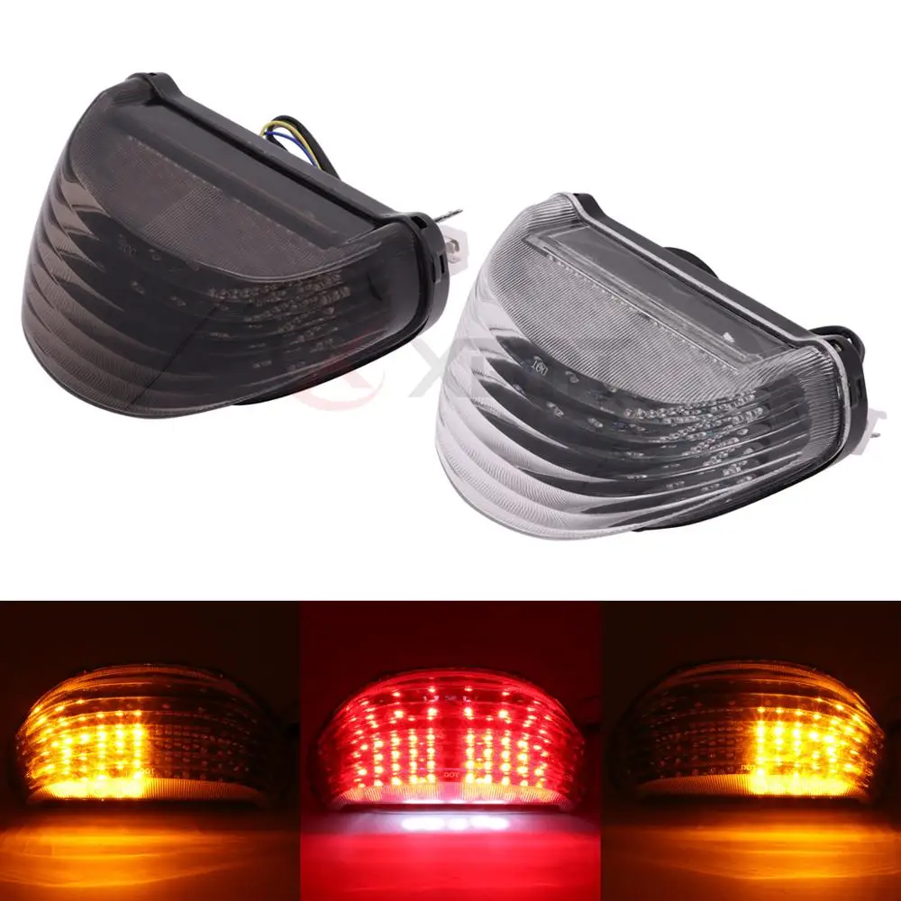 

Motorcycle Rear Tail Light Brake Turn Signals LED Light For Kawasaki Ninja ZX-12R ZX12R 2000 2001 2002 2003 2004 2005