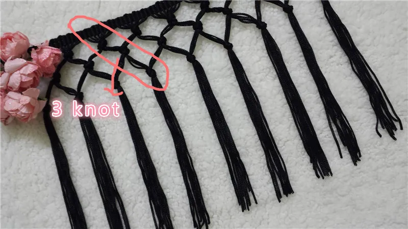 3Yards/Lot DIY Rayon Lace Tassel Fringe Ethnic Lace Trim 15CM Long Sewing Latin Dress National Stage Garment Curtain Decorative