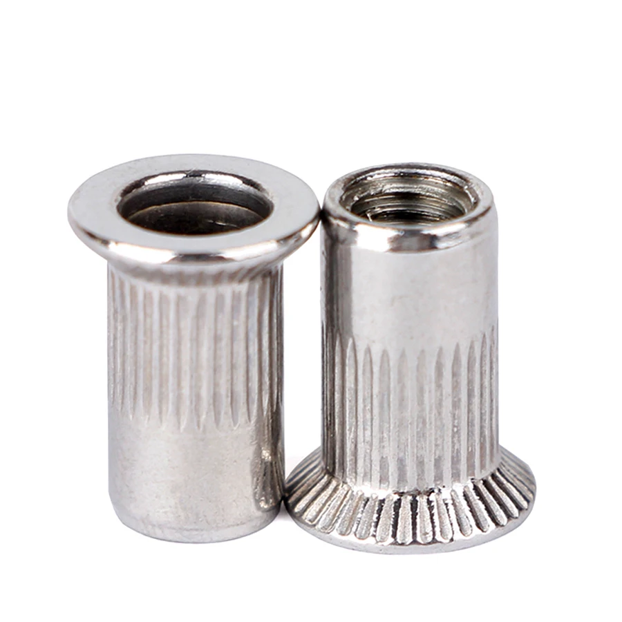 m3 m4 m5 m6 m8 m10 m12 Rivet Nut, Big Reduce Head Rivet Nut,304 stainless steel Threaded Inserts big head rivet nuts ,K008