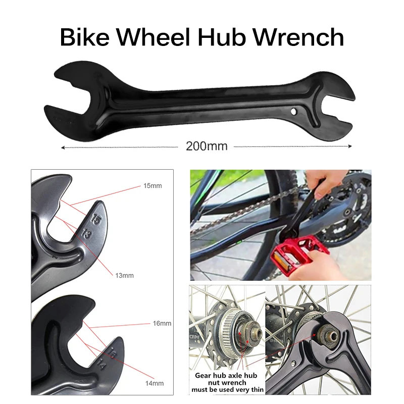 7 PCS Bicycle Repair Tool Kits Flywheel Removal Chain Breaker Extractor Cutter Crank Puller Wrench MTB Road Bike Maintenance Set