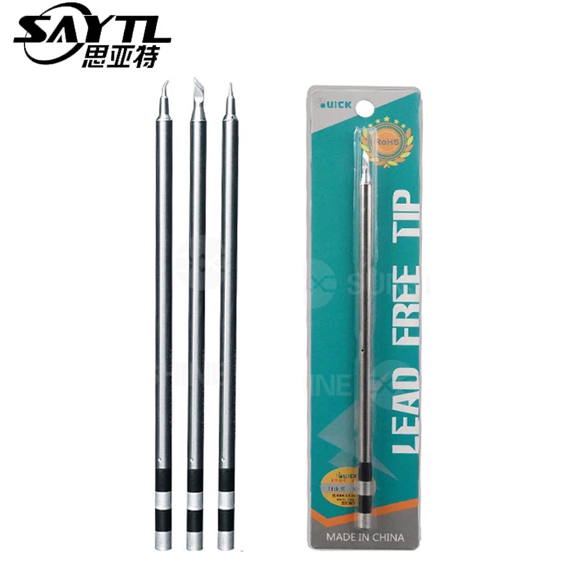 Original QUICK TS1200A Lead Free Solder Iron Tip Handle welding pen tools TSS02B-I-02 TSS02B-J-02 TSS02B-SK-02