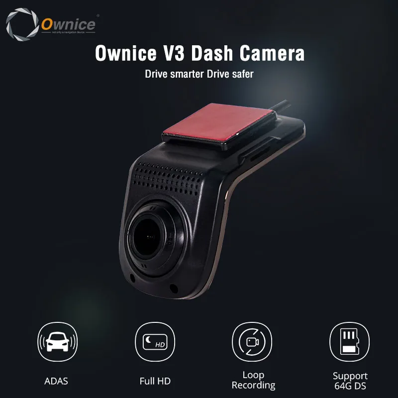 V3 Mini Dash Cam Dvr Dash 1080P Camera Car DVR ADAS Dashcam android Car recorder Night Version HD 1920*1080 1080P Auto Recorder