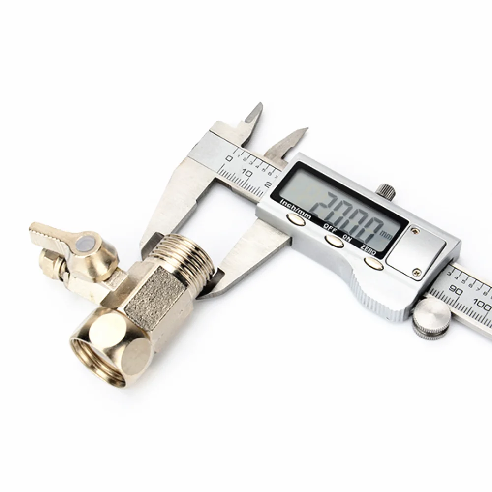 Integral water purification 3 way ball valve water purifier water purifier accessories 6.35mm OD Hose 1/2\