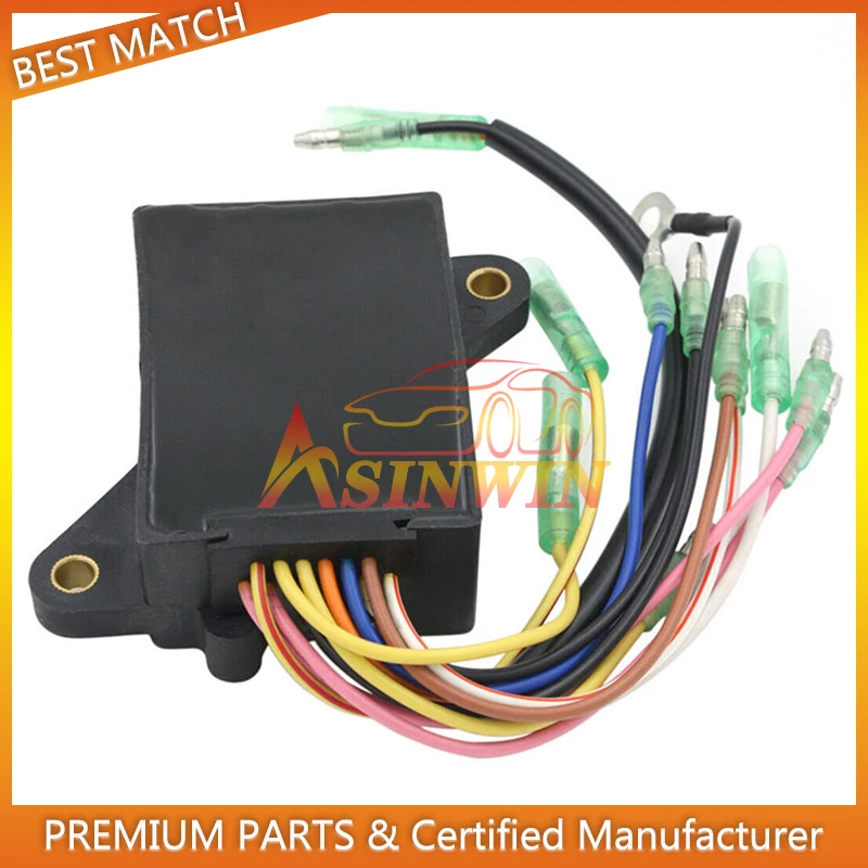 وحدة CDI Assy تناسب محرك القارب Y-amaha 4 السكتة الدماغية 8HP 9.9HP 68T-85540-00 #2