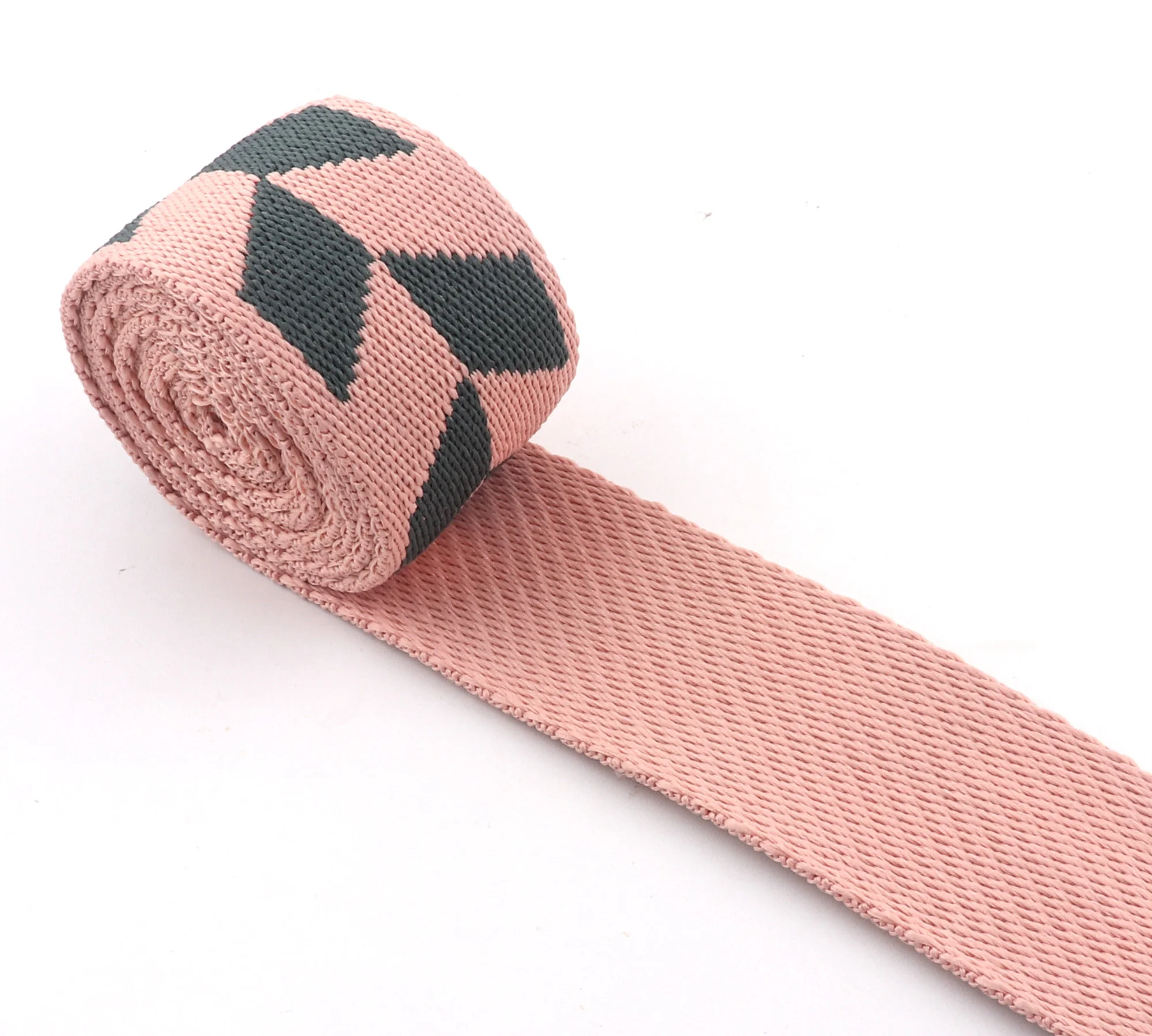 1 1/2 Inch Cotton Webbing Ruy Băng Polyester Vải Dây Dệt Hoa Nơ Cổ Chó Webbing DIY Dây Túi Dây Đeo Túi Xách