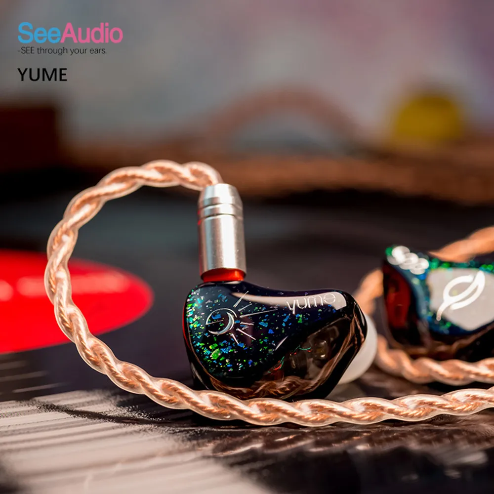 FENGRU SeeAudio Yume 하이브리드 하이파이 이어폰, DJ 음악 모니터, IEM 2 핀 0.78mm 5N OCC 분리 헤드셋, 1 DD + 2 BA 3 유닛