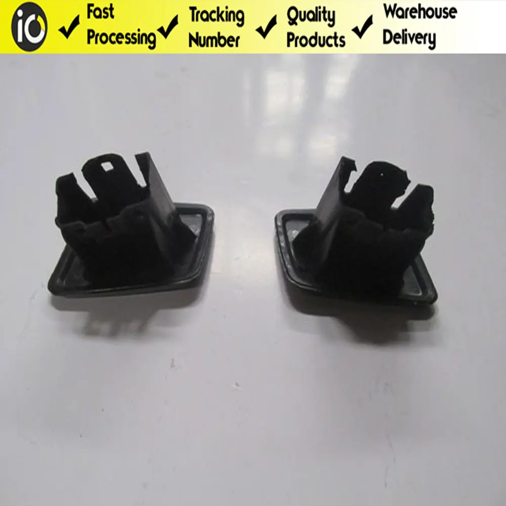 2x Cover Headlight Washer Nozzle Cover Cap for Renault Fluence Oem 286029010R Fast Shipment From Warehouse