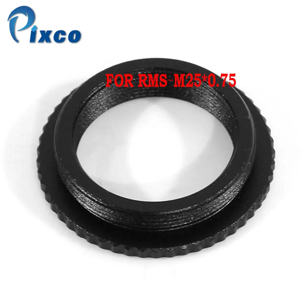 Pixco-Adaptador de rosca hembra M25 X0.75 a RMS, accesorio para Nikon, leica, objetivo a RMS
