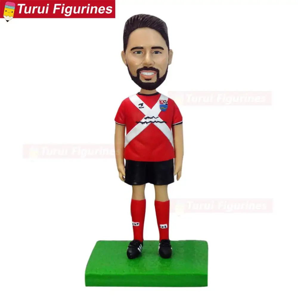 

Turn your selfies into bobble head custom sports bobblehead Custom Bobbleheads From Photo clay dolls making anime figurines doll