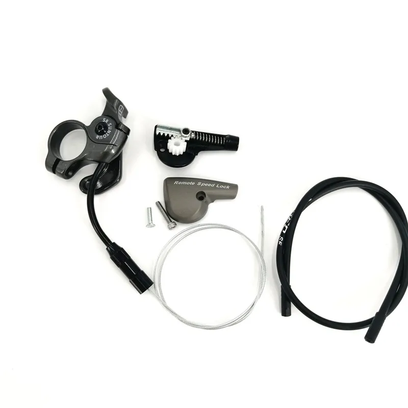 SR SUNTOUR Axon Epicon Aion الجبهة شوكة عن بعد قفل رافعة سرعة قفل خارج الجمعية التخميد رود إصلاح أجزاء